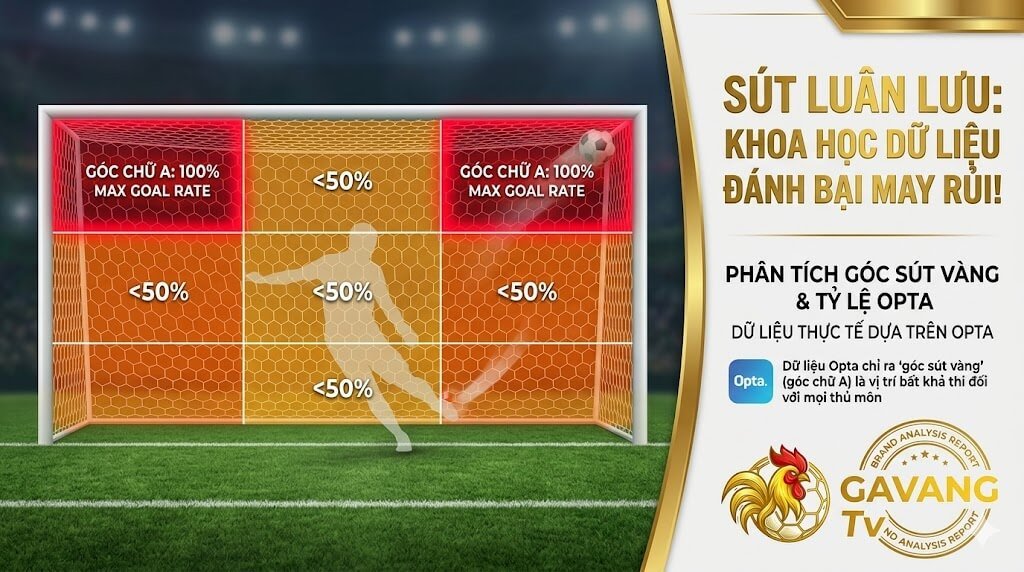 Sút luân lưu là gì? Luật lệ, Chiến thuật và Những loạt “đấu súng” kinh điển