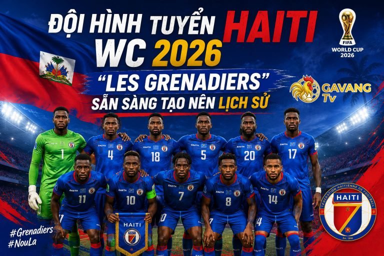 Đội hình tuyển Haiti WC 2026: “Les Grenadiers” sẵn sàng tạo nên lịch sử