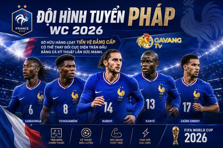 Đội hình tuyển Pháp WC 2026: Chiều sâu lực lượng đáng sợ của Les Bleus