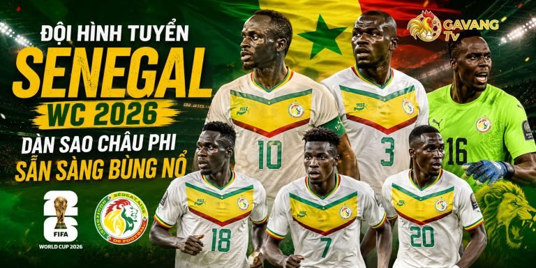 Đội hình tuyển Senegal WC 2026: Dàn sao châu Phi sẵn sàng bùng nổ