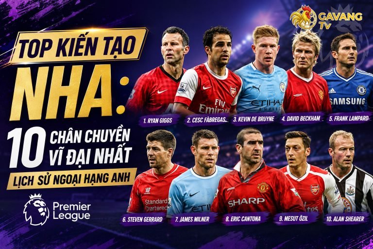 Top kiến tạo NHA: 10 chân chuyền vĩ đại nhất lịch sử Ngoại hạng Anh