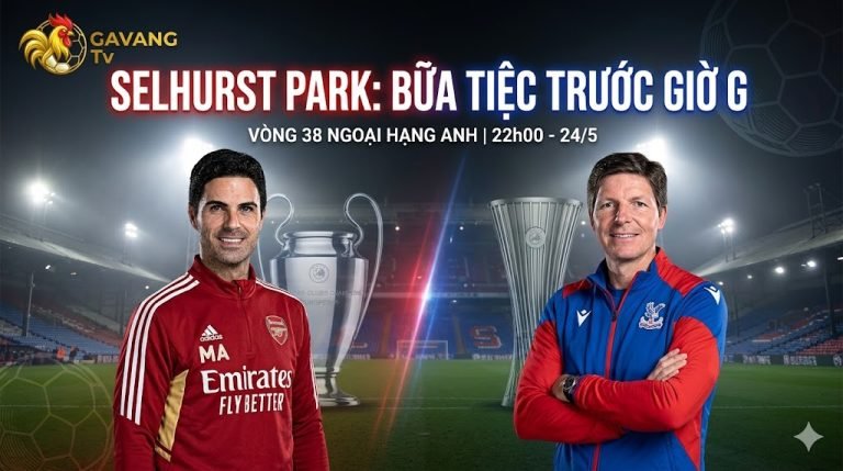 Sơ đồ phân tích chiến thuật Crystal Palace khai thác khoảng trống half space của Arsenal
