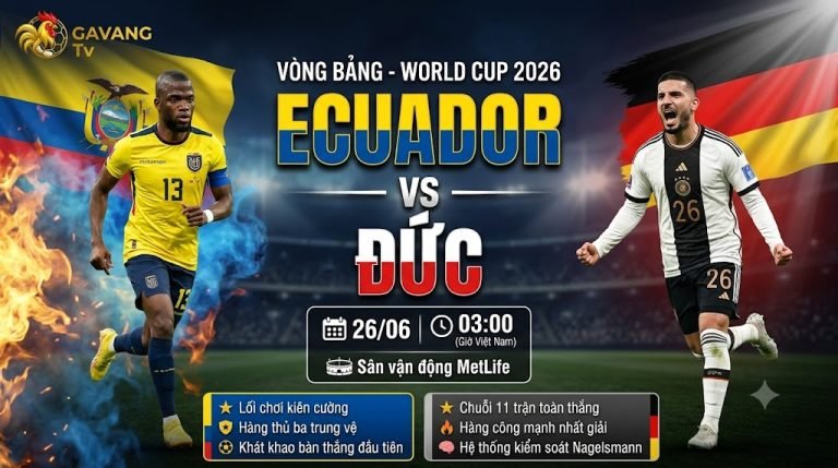 Ảnh bìa nhận định trận đấu Ecuador vs Đức tại vòng bảng World Cup 2026, cuộc đối đầu giữa Enner Valencia và Deniz Undav.