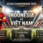 Banner nhận định trận đấu giữa Indonesia vs Việt Nam tại bảng A AFF Cup 2026 cùng chuyên gia Gavang TV.